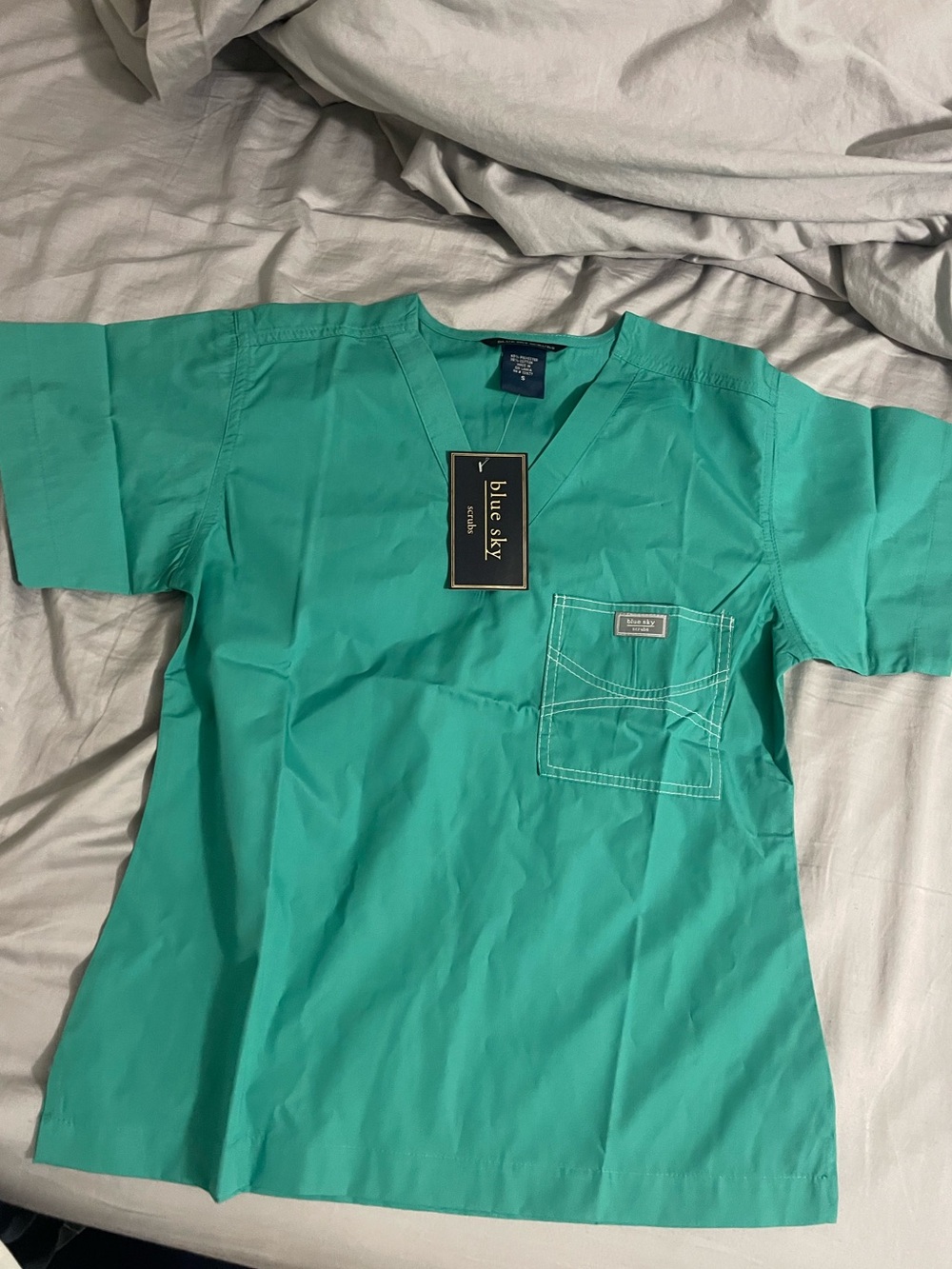 Blue Sky - Grey Label Shelby Scrub Set - Surgical Green